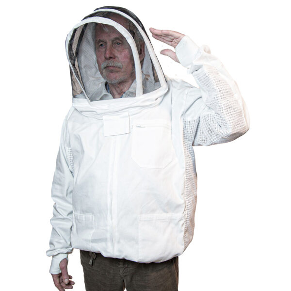 Blouson d'apiculture aéré voile anglais amovible