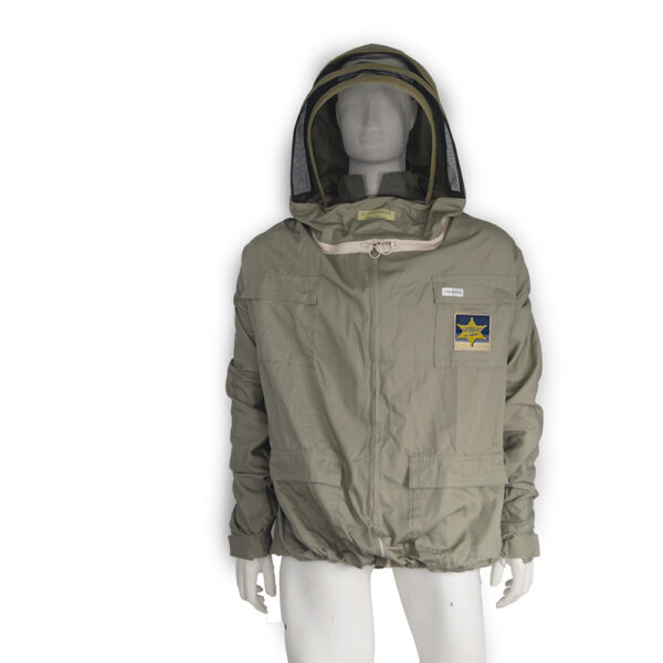 Blouson d'apiculture avec voile Sherrif kaki