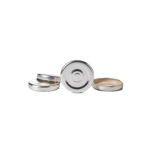 Capsule twist-off 48 argent stérilisable (x100)