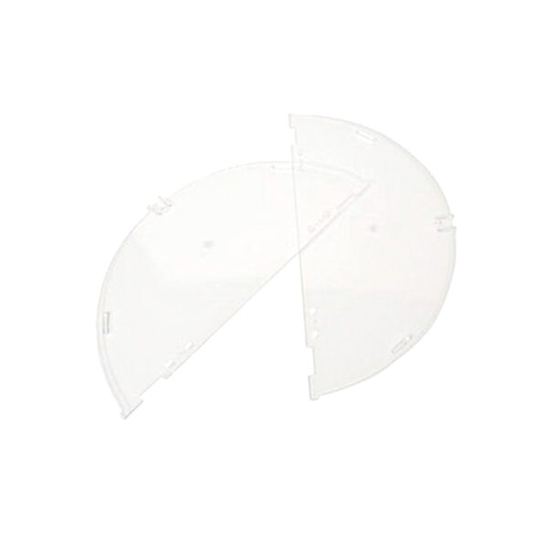 Demi-couvercle plexiglass pour extracteur 9 demi-cadres