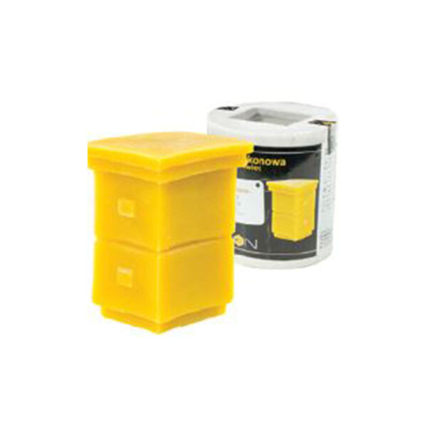 Moule en silicone pour bougie en forme de grande ruche moderne
