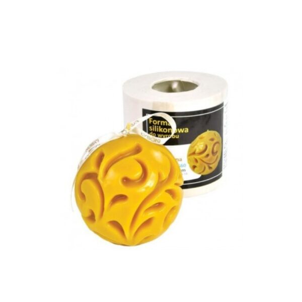 Moule silicone apiculture bougie boule cire d’abeille