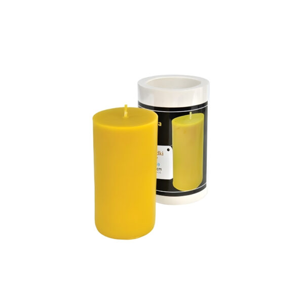 Moule en silicone pour bougie cylindre lisse - Ø 65 mm (H: 4,5 cm)